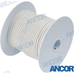 CABLE MARINO 14 AWG (2mm²) Blanco - 30 m