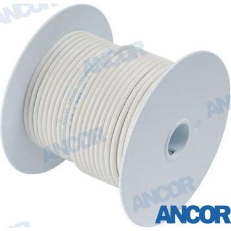 CABLE MARINO 14 AWG (2mm²) Blanco - 30 m