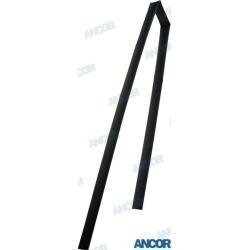TUBO TERMORETRACTIL 19-6,4MM NEGRO