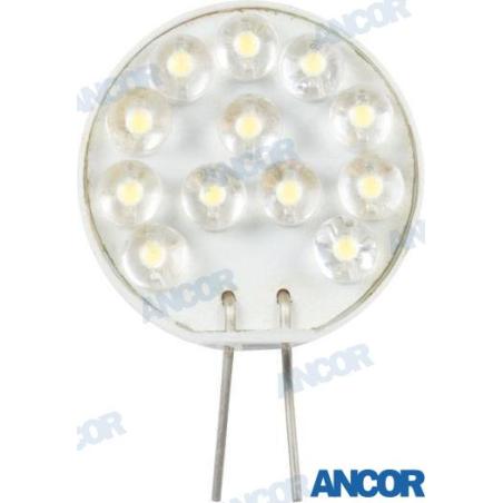 BOMBILLA LED G4 90º 12V-80MA