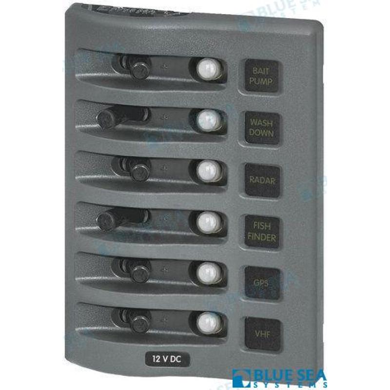 PANEL INTEMPERIE  6 P  GRIS  CB