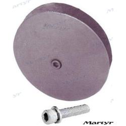 ANODO DISCO 5"" ALUMINIO