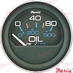 RELOJ PRESION ACEITE 80 PSI