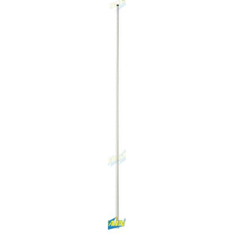 ANTENA VHF CAPRI -BLANCA 140MM CON ROTUL