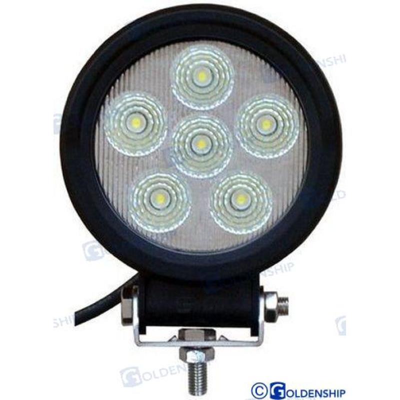 FOCO LED DE CUBIERTA 18 W NEGRO