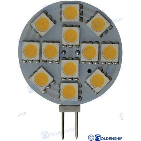 BOMBILLA G4  VERTICAL  12LED 2,2W 12/30V