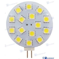 BOMBILLA G4  HORIZONTAL  15LED 3W 12/30V