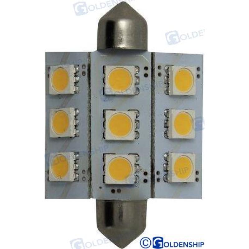 BOMBILLA FESTON 9LED 2W 10/30V