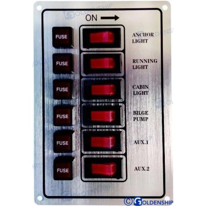 PANEL 6  INTERRUPTORES