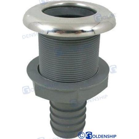 PASACASCOS NYLON/INOX  1"" 1/4