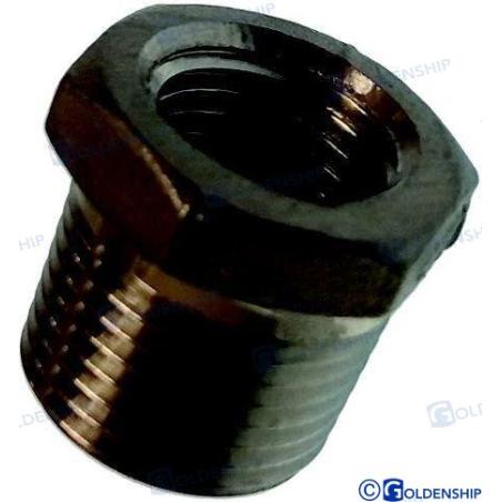 RACOR REDUCTOR M-H INOX 2"" X 1"" 1/2