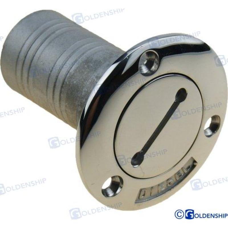 TOMA CUBIERTA INOX 38MM DIESEL