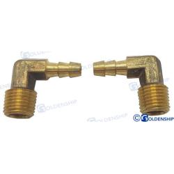 RACOR 90º NPT 1/4 X 1/4""  (PACK DE 2)