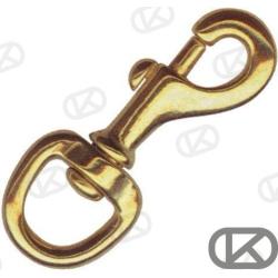 MOSQUETON BRONCE GIRAT. 80MM (10)