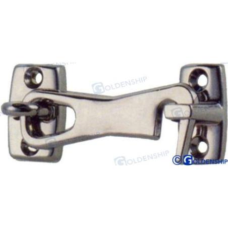 GANCHO PUERTA 77 MM  INOX