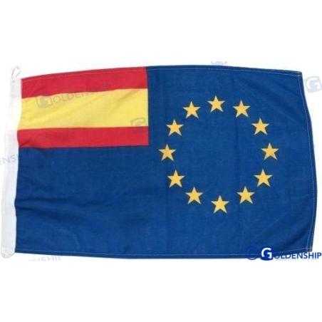 BANDERA CEE/ESPAÑA  30X45