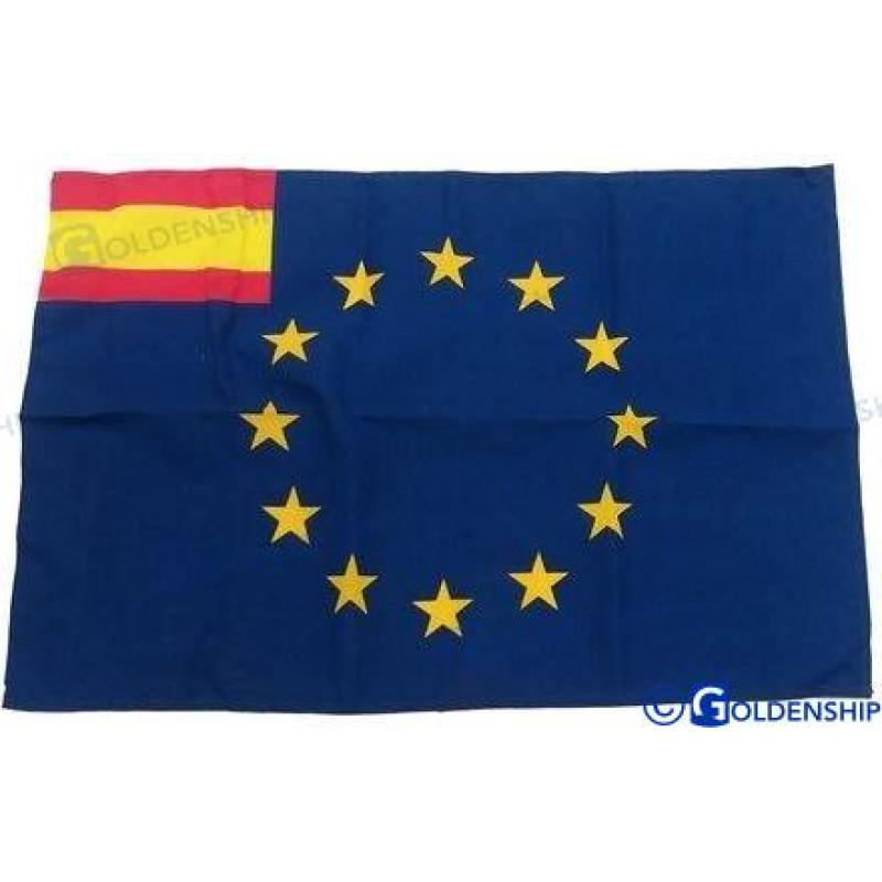 BANDERA CEE/ESPAÑA  40X60