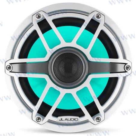 altavoz M6 8,8"" LED rejilla sport blanco
