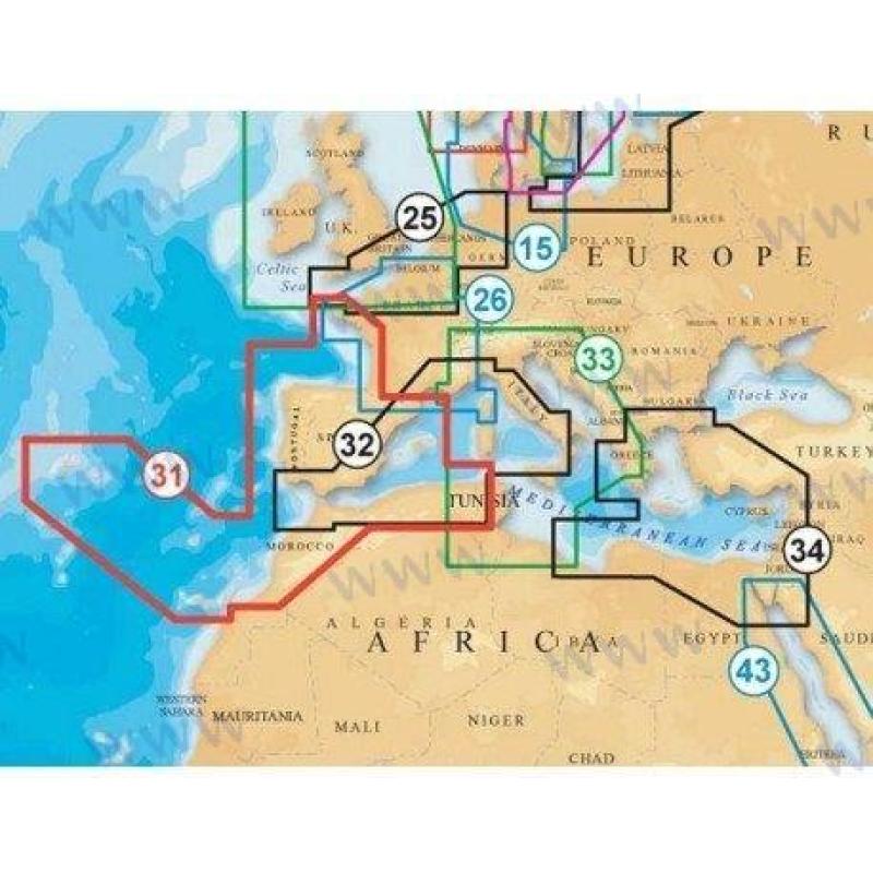 CARTA NAVIONICS PLATINUM + 5P275XL