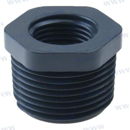 RB 3/4MPTX1/4FPT PVC80