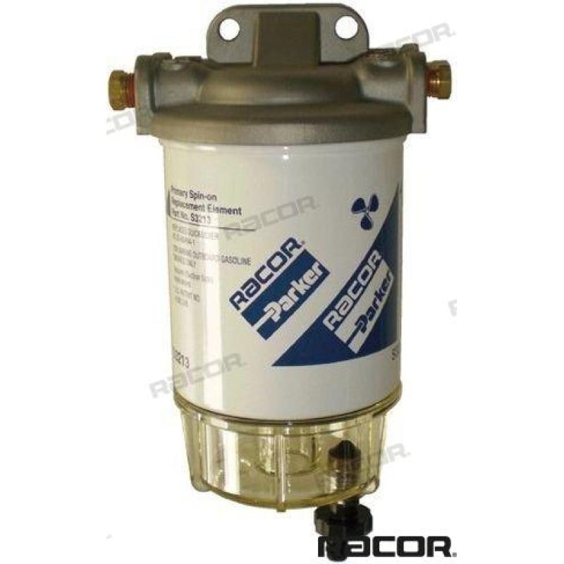 FILTRO GASOLINA BRAKET INOX