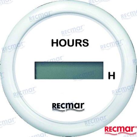 RELOJ CUENTAHORAS BLANCO