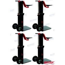 KIT 4 SOPORTES DESCARGA BARCOS