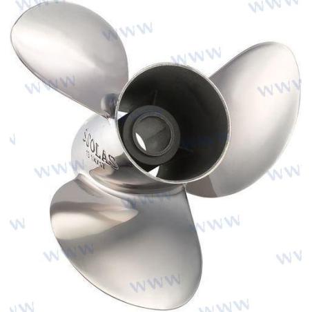 HELICE ""RUBEX"" INOXIDABLE NS3-D 13X19 IZ