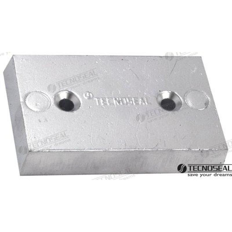 ANODO RECTANGULAR ZINC 110X65X20MM