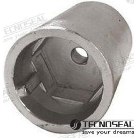 ANODO RADICE ZINC HEXAGONAL EJE 30MM