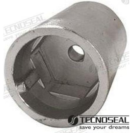 ANODO RADICE HEXAGONAL ZINC EJE 40MM