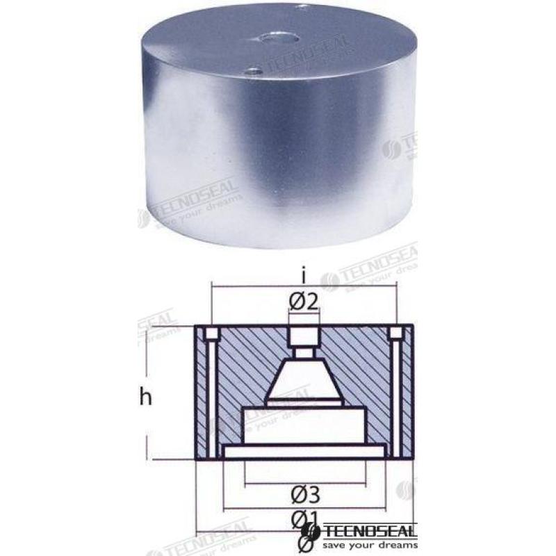 ANODO RIVA MERCURIUS ZINC 9,14KG.