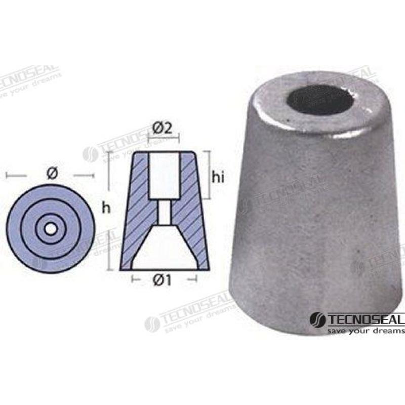 ANODO FERRETI ZINC EJE 40