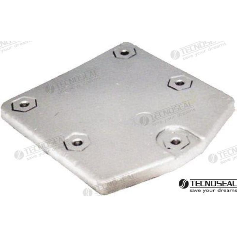 ANODO ALUMINO PLACA ZEUS 160X150X16MM