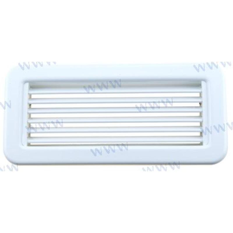 REJILLA SALIDA ABS BLANCA 10x5