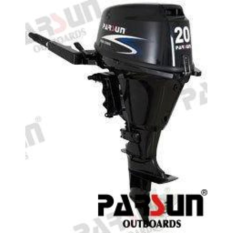 MOTOR PARSUN 4T 20 HP L (20"""") NEGRO