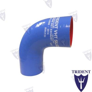 FUELLE ESCAPE SILICONA 90º 3 1/2""""